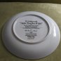 MJ Hummel Apple Tree Boy & Girl Little Companions 23K Gold Trim 8" Plate S6108 Danbury Mint