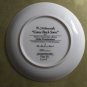 MJ Hummel Come Back Soon Little Companions 23K Gold Trim 8" Collector's Plate S6108 Danbury Mint
