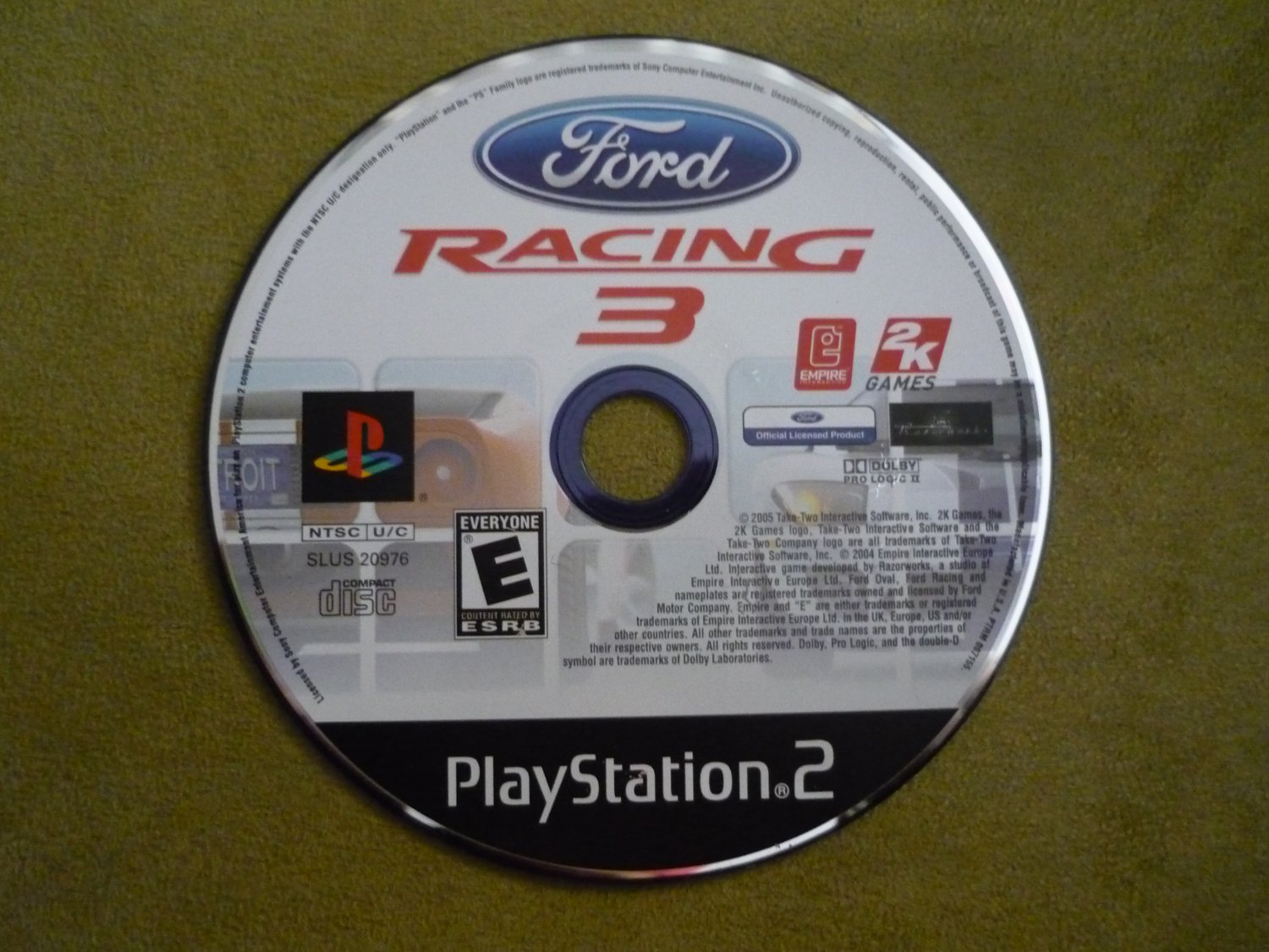 Ford Racing 3 PS2