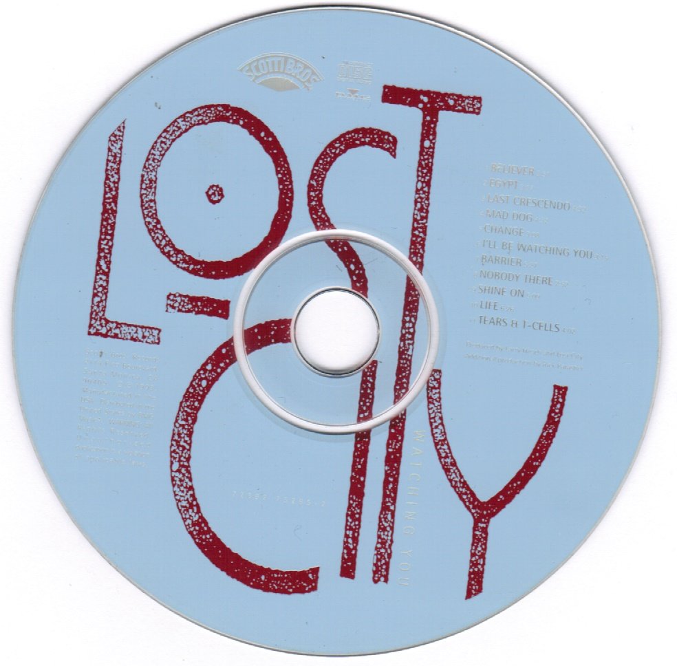 Lost City Watching You CD
