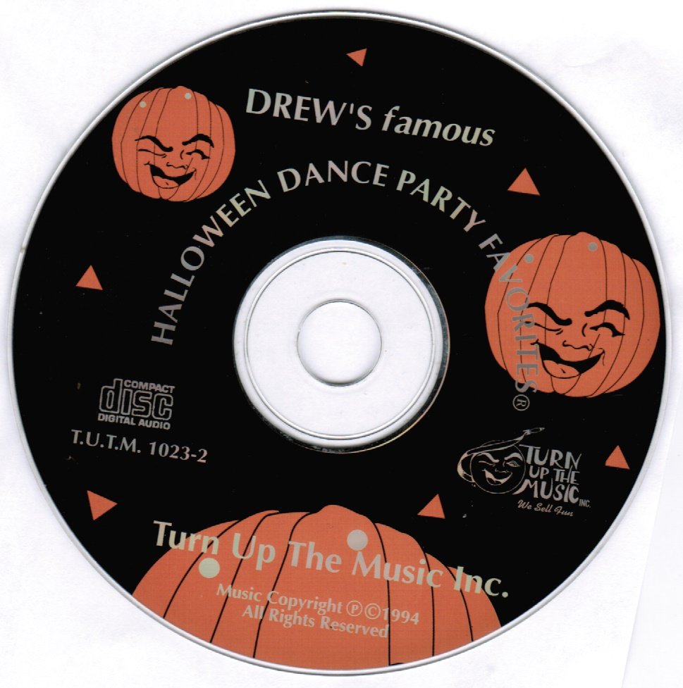 Drew's Famous Halloween Dance Party Favorites CD