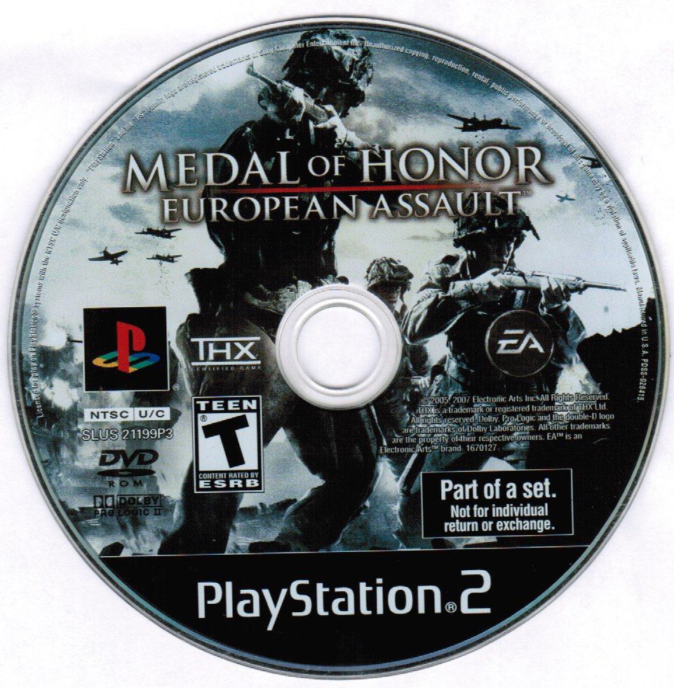 Medal of Honor European Assault PS2