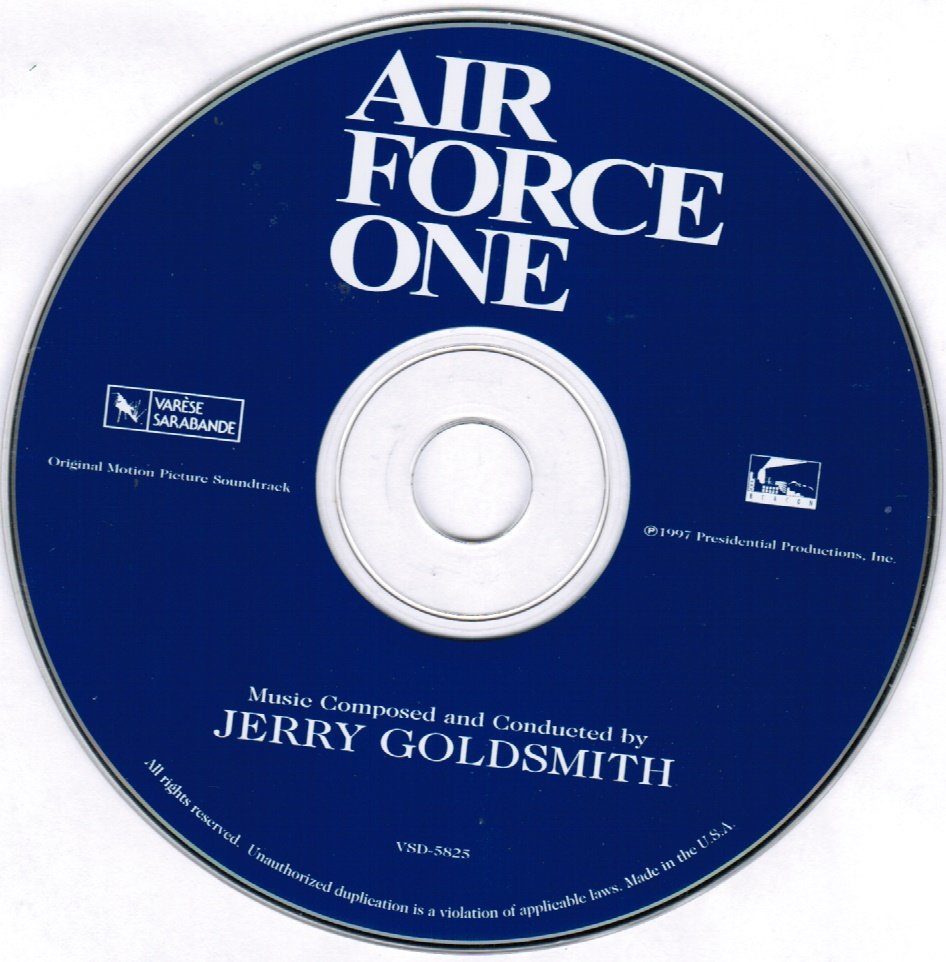 Air Force One Original Motion Picture Soundtrack CD