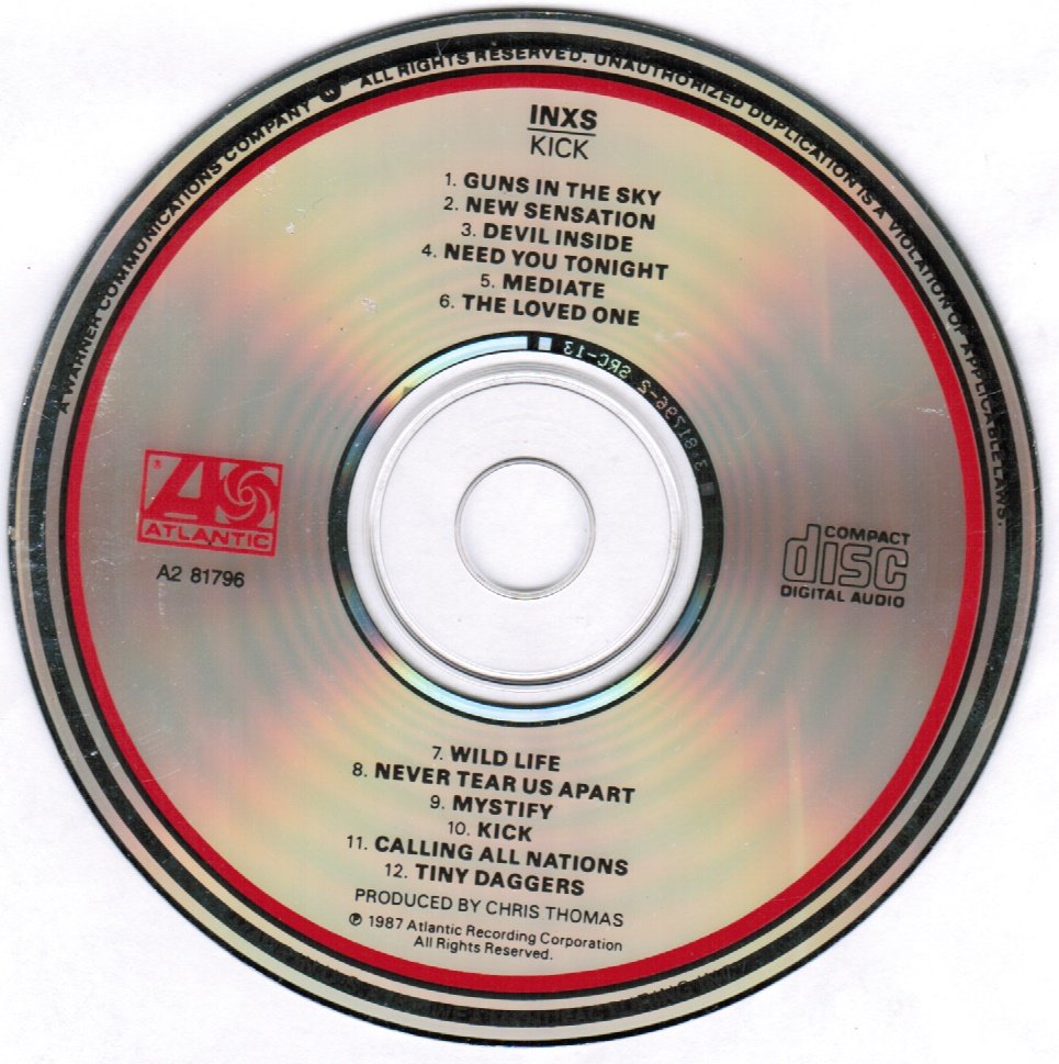 INXS Kick CD