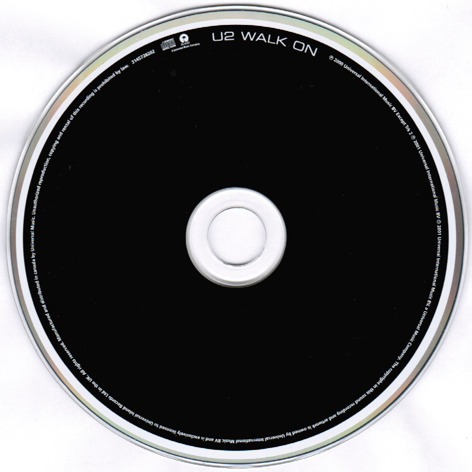 U2 Walk On CD