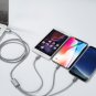 Apple charging line android charging line Type - C gray