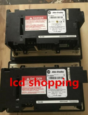 Used  Allen-Bradley   2711-K6C10 LCD PANEL in good condition