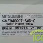 1PCS Mitsubishi F940GOT-SWD-C HMI touch panel complete with 60 days warranty