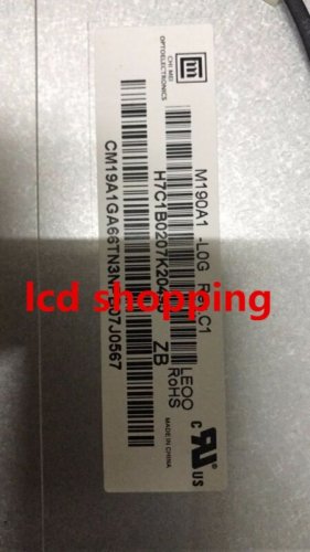 New M190A1-L0G  19"lcd panel display with 60 days warranty  DHL/FEDEX Ship