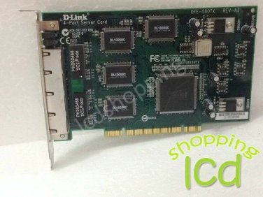 Original for D-Link 4-port server card DFE-580TX in good condition