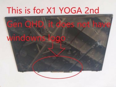 00NY441 Lenovo Thinkpad X1 Yoga LED LCD TouchScreen 14" QHD Assembly B140QAN01.3