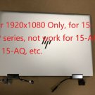 15.6" FHD Full Silver Lcd Touch Screen Assembly for HP Envy X360 15M-BP012DX