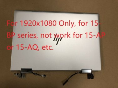 15.6" FHD Full Silver Lcd Touch Screen Assembly for HP Envy X360 15M-BP012DX