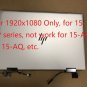 15.6" FHD Full Silver Lcd Touch Screen Assembly for HP Envy X360 15M-BP012DX