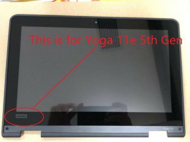 11.6" LCD Touch Screen Assembly W/ Bezel 01LW705 for Lenovo Yoga 11e 20LM