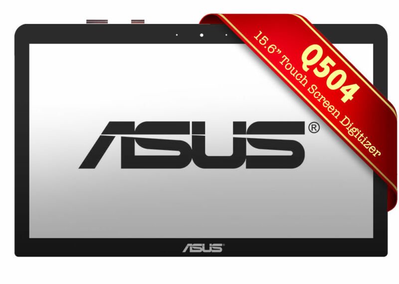 15.6" Touch Screen Digitizer Glass Panel Replacement For Asus Q504 Q504U Q504UA
