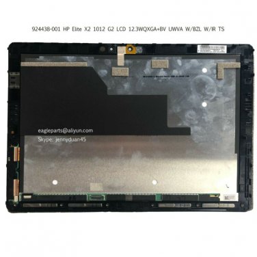 924438-001 HP elite X2 1012 g2 LCD 12.3WQXGA screen touch digitizer + bezel