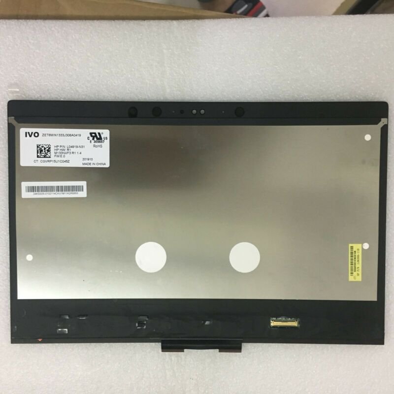 FHD LCD B133HAN04.2 Touchscreen Digitizer Assembly For HP EliteBook X360 1030 G2