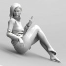 1/35 Resin Figure Model Kit Sexy Girl Woman Female Sanaa Unassembled Unpainted