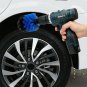 Car Wash Brush Hard Bristle Drill Auto Detailing Cleaning Tools 3pcs/set