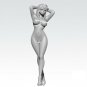 1:24 75mm Resin Figure Model kit cute beauty Booty GIRL Unassambled Unpainted