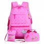 3Pcs Morrales Escolares Para Ni&Atilde;&plusmn;as Bultos Bolsos De Colegio Mochilas De Escuela