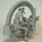 1:35 Resin Figure Model Kit Unpainted Soldier With Monowheel Historical WWII