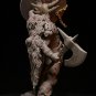 1:24 75mm Scale Unassembled Resin Figures Resin Model Kits Barbarian Warrior