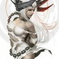 1/10 BUST Resin Figure Model Kit Sexy Girl Woman Captive Fallen Angel Unpainted