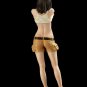 1/20 82mm Resin Figure Model Kit Beautiful Sexy Girl Undressing Unpainted