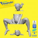 50mm Resin Figure Model Kit Sexy Girl Female with Octopus Unpainted Unassambled
