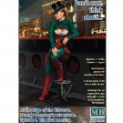 1/24 Resin Figure Model Kit Sexy Girl Bartender CyberPunk Unpainted Unassambled