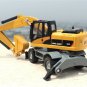1/50 Scale Miniature Wheel Excavator Engineering Vehicle Exquisite Alloy Model