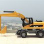 1/50 Scale Miniature Wheel Excavator Engineering Vehicle Exquisite Alloy Model