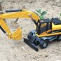 1/50 Scale Miniature Wheel Excavator Engineering Vehicle Exquisite Alloy Model