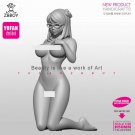 50mm Resin Figure Model Kit Beautiful Sexy Girl Female Unassambled Unpainted