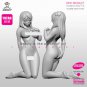 50mm Resin Figure Model Kit Beautiful Sexy Girl Female Unassambled Unpainted