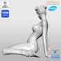 50mm Resin Figure Model Kit Sexy Girl Beautiful Ballerina Unpainted Unassambled