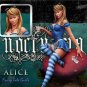 80mm Resin Figure Model Kit Fairy Tail Girl Alice With Mushroom Unpainted