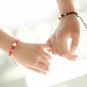 925 Sterling Silver Bracelet Lucky Red Rope Handmade Wax String Amulet High