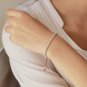 New S925 Sterling Silver Beads Bracelet Handmade Lucky Red Rope Bangle Nice