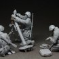 1/35 Resin Figure Model Kit Russian Antitank Mortar Team Soldiers Loading Weapon