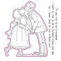 Happy Old Couple Transparent Clear Stamps Metal Cutting Dies DIY Scrapbooking