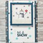 Snowman Clear Stamp Winter Snow Stamps Scrapbooking Photo Album Card Making DIY