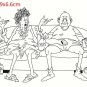 Old Couple Funny Moments Transparent Rubber Clear Stamps DIY Diary Scrapbooking