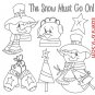 Snowman Metal Cutting Dies For Scrapbooking Diy Photo Album Card Stamp Silicone