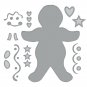 Gingerbread Metal Cutting Dies Christmas Cookie Cut Die Stencil Scrapbooking