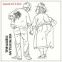 Transparent Clear Stamp DIY Scrapbooking Embossing Craft Old Couple Holding Hand