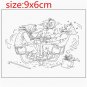 Old Women Laughing Transparent Silicone Rubber Clear Stamps DIY Scrapbooking New