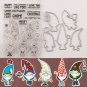 Metal Cutting Dies Christmas Clear Stamp Cut Die Scrapbooking Album Card Stamps